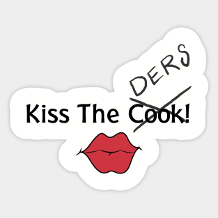 Kiss the Ders! Sticker